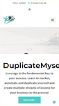 Mobile Screenshot of duplicatemyselfnow.com